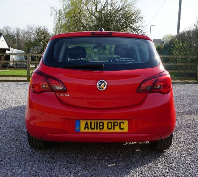Vauxhall Corsa Se Hatchback AU18OPC Red #5