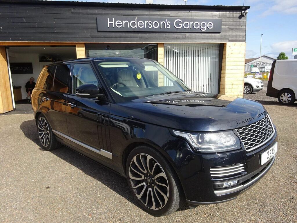 Land Rover Range Rover 4X4 4.4 Td V8 2015  Black #2