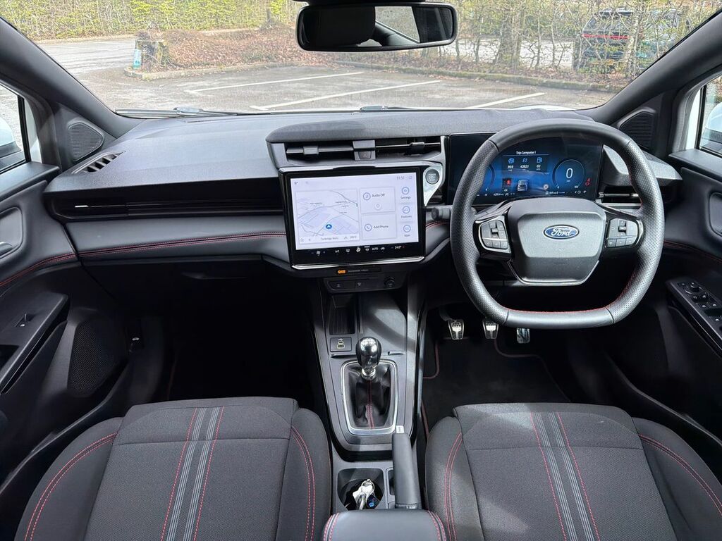 Ford Puma 1.0 Ecoboost Hybrid Mhev St-line GJ25CWG White #3