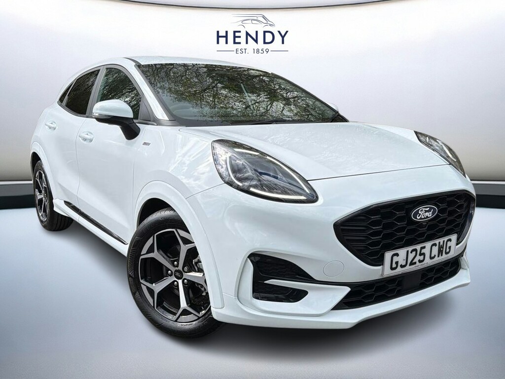 Ford Puma 1.0 Ecoboost Hybrid Mhev St-line White