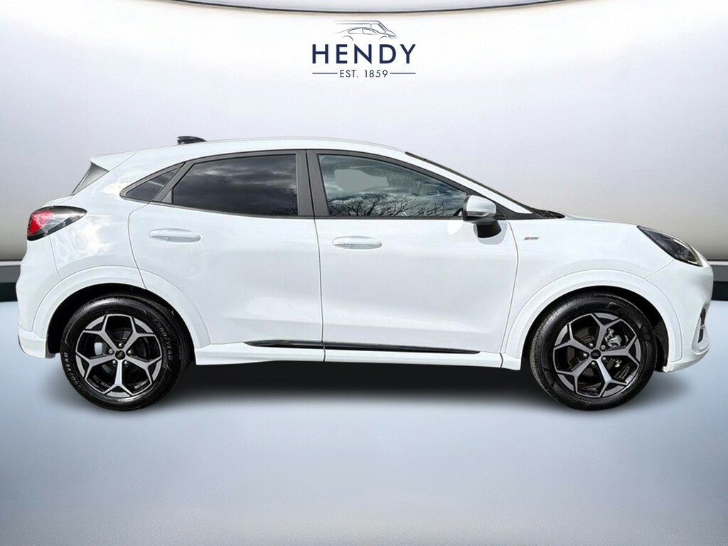 Ford Puma 1.0 Ecoboost Hybrid Mhev St-line GJ25CWG White #2