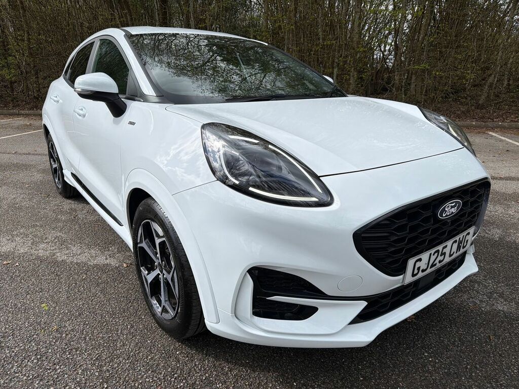 Ford Puma 1.0 Ecoboost Hybrid Mhev St-line GJ25CWG White #5