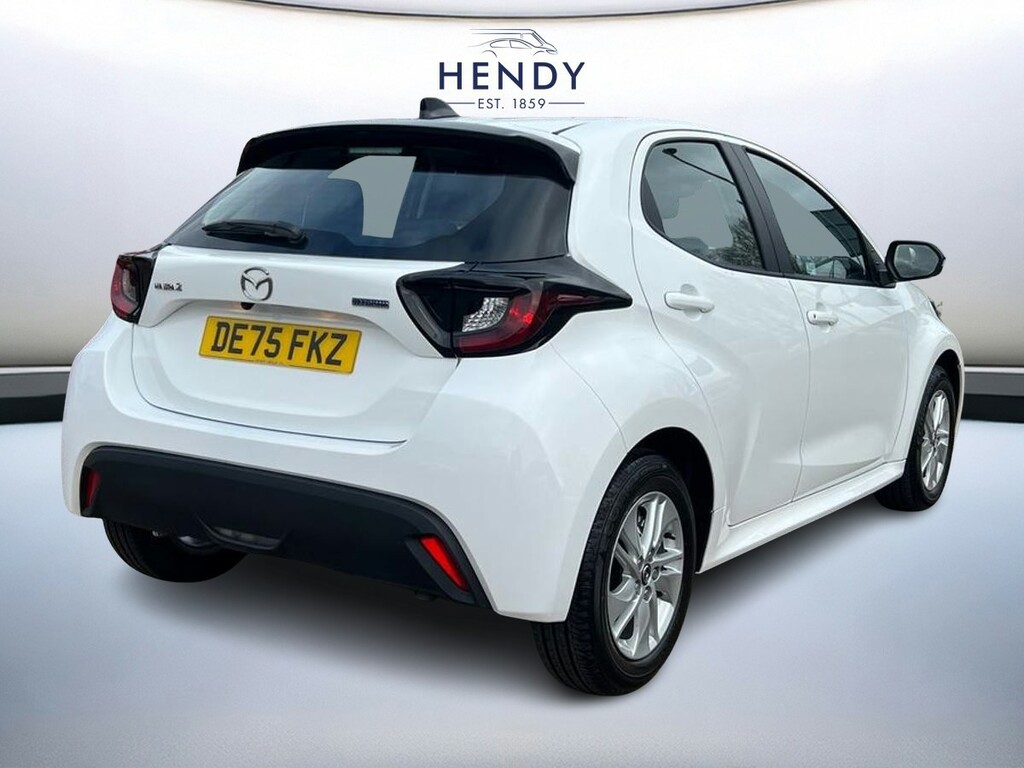Mazda 2 1.5I Hybrid Centre Line Cvt DE75FKZ White #4