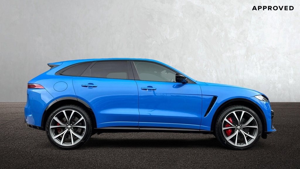 Jaguar F-Pace 5.0 V8 575 Svr Edition KK24EMJ Blue #5