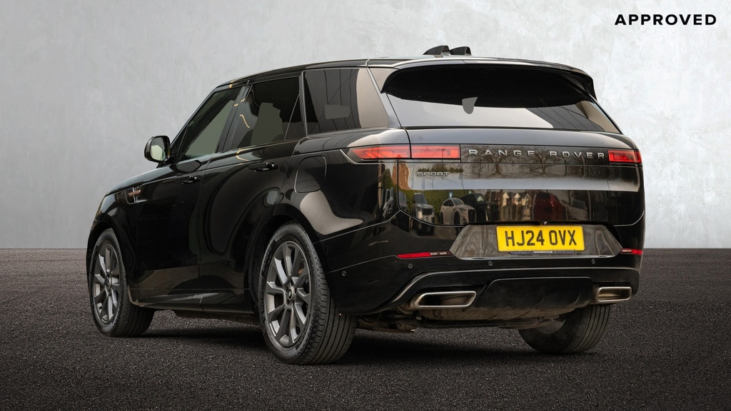 Land Rover Range Rover Sport 3.0 P460e Dynamic Se HJ24OVX Black #2