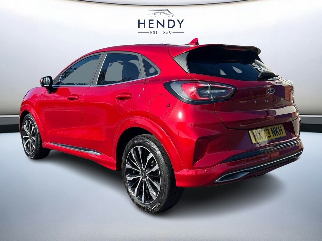 Ford Puma 1.0 Ecoboost Hybrid Mhev 155 St-line Vignale HX73NKH Red #6