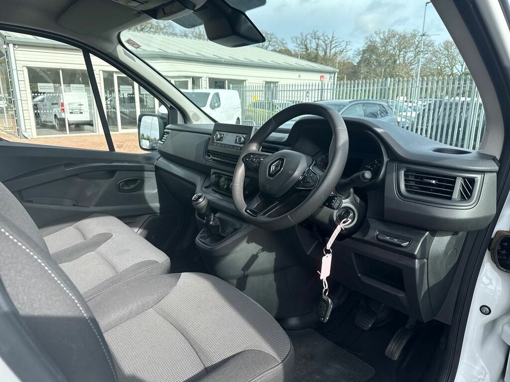 Renault Trafic Sl30 Blue Dci 130 Start Van VE23ZWU White #2