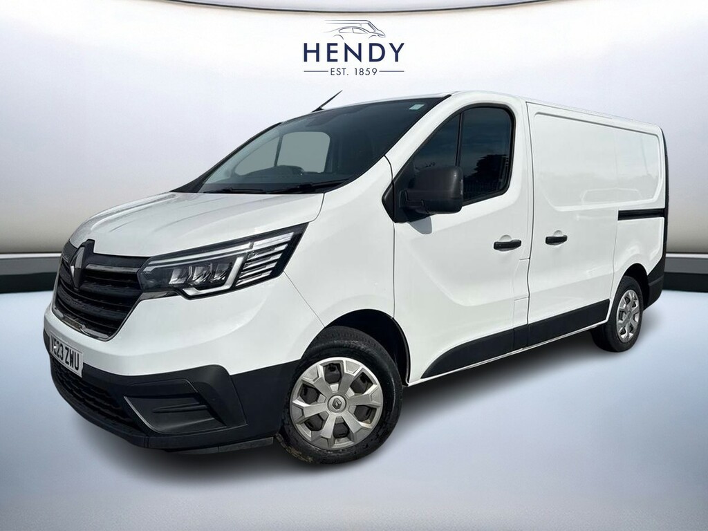 Renault Trafic Sl30 Blue Dci 130 Start Van VE23ZWU White #6