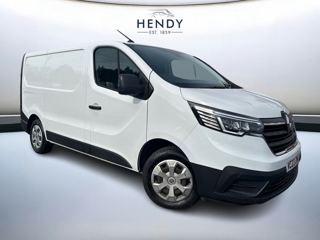 Renault Trafic Sl30 Blue Dci 130 Start Van White
