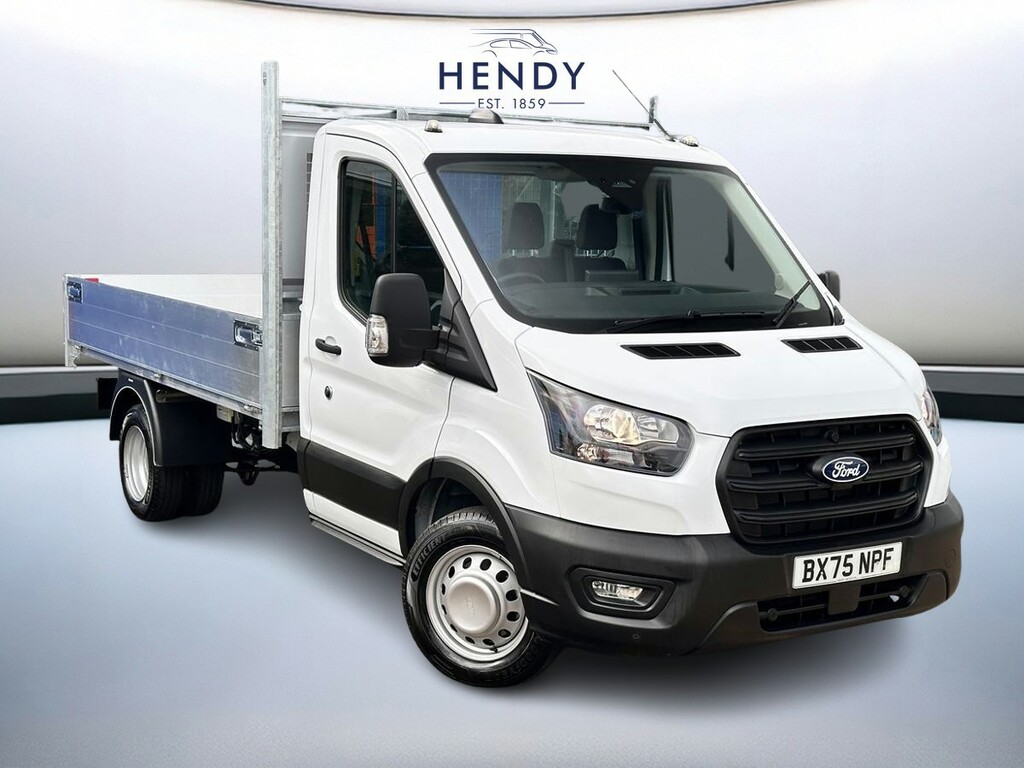 Ford Transit Custom 2.0 Ecoblue 130Ps Chassis Cab Dap White