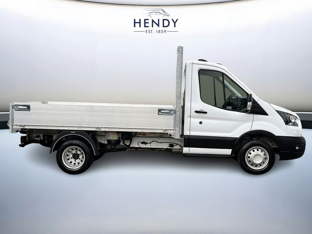 Ford Transit Custom 2.0 Ecoblue 130Ps Chassis Cab Dap BX75NPF White #2