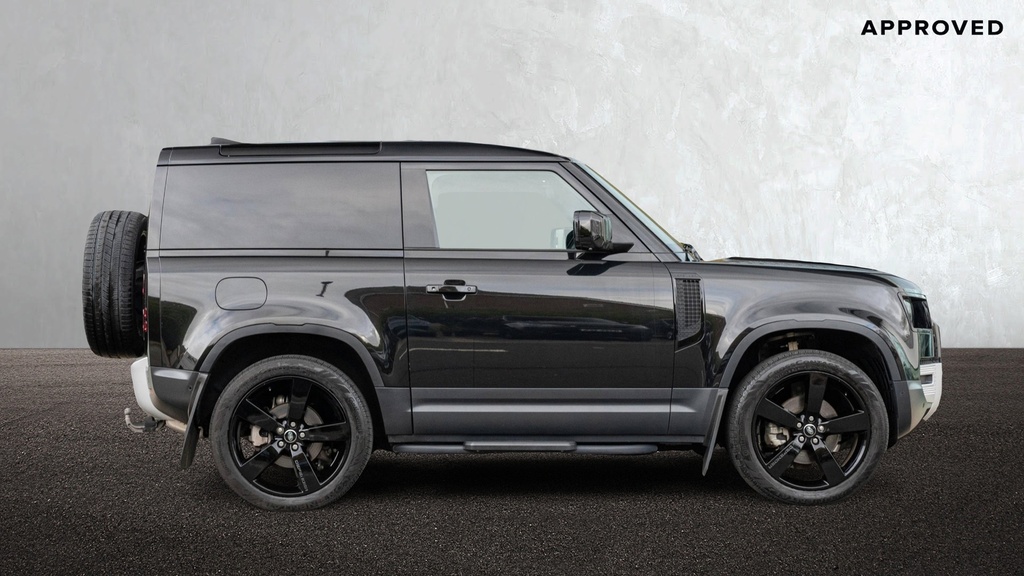 Land Rover Defender 90 3.0 D250 Hard Top Se HJ24UOK Black #5