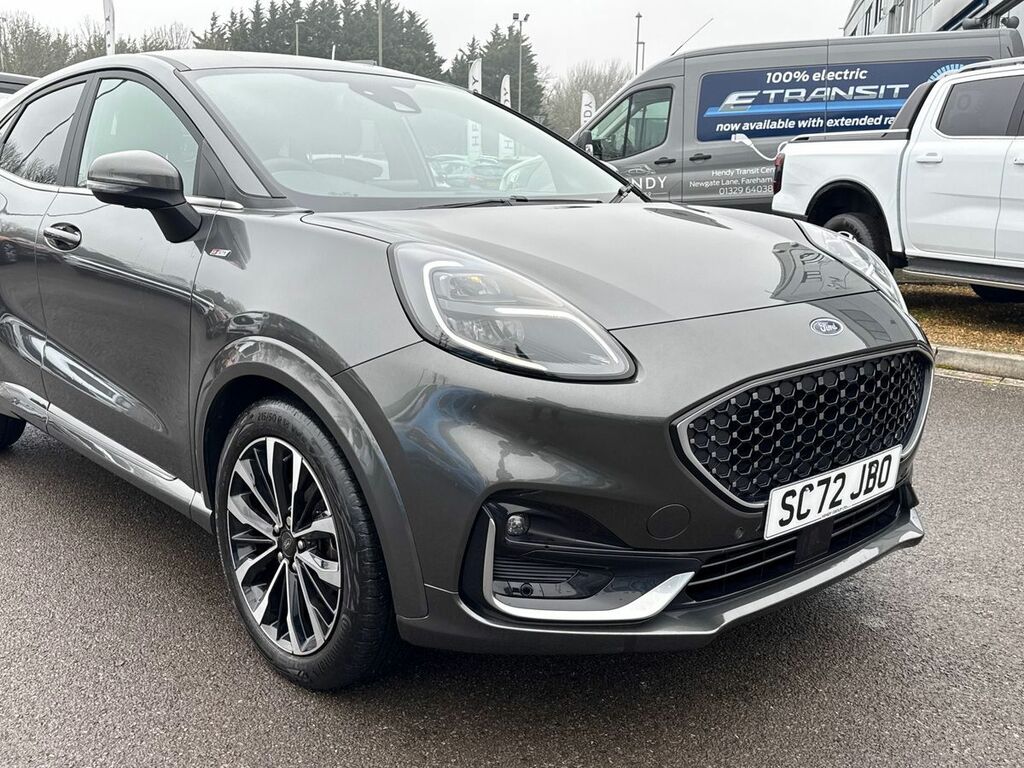 Ford Puma 1.0 Ecoboost Hybr Mhev 155 St-line Vignale Dct SC72JBO Grey #3