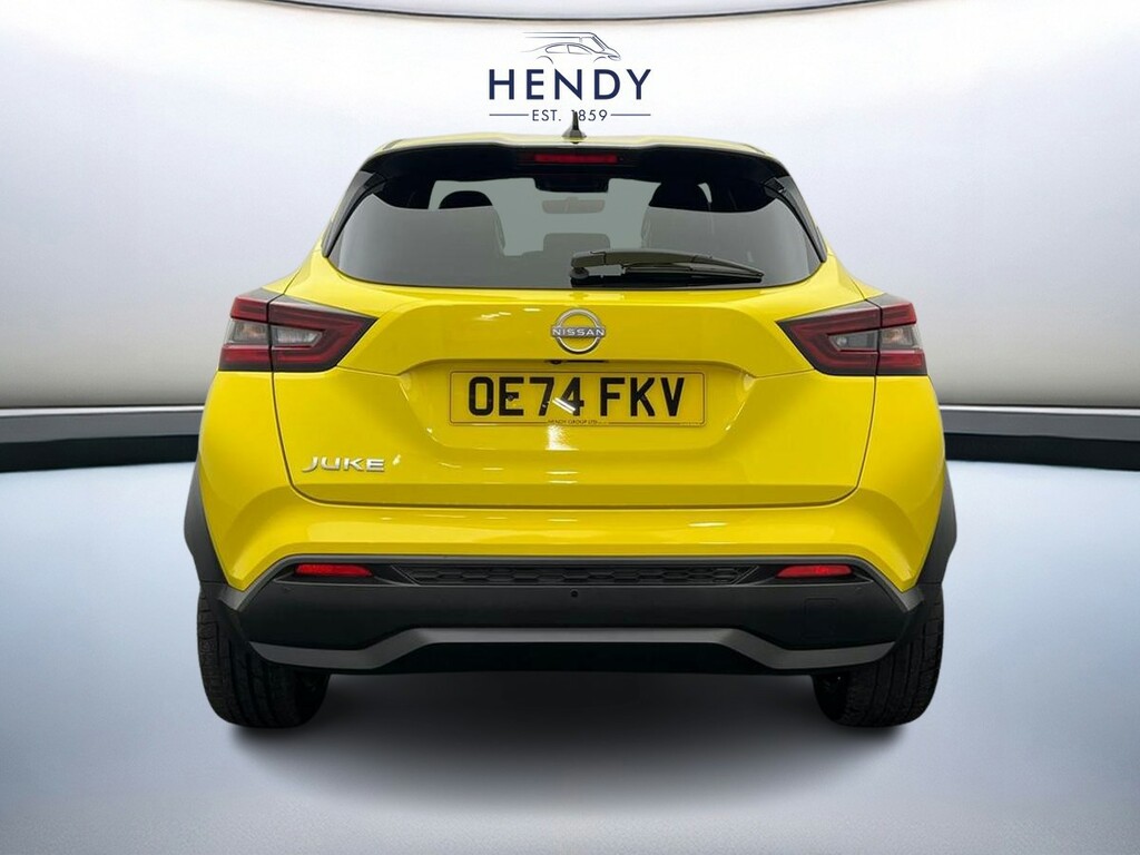 Nissan Juke 1.0 Dig-t Tekna Dct OE74FKV Yellow #5