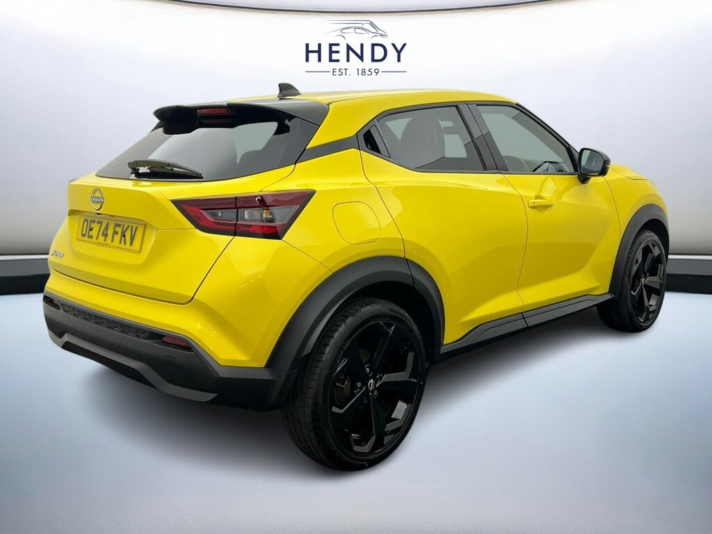 Nissan Juke 1.0 Dig-t Tekna Dct OE74FKV Yellow #4