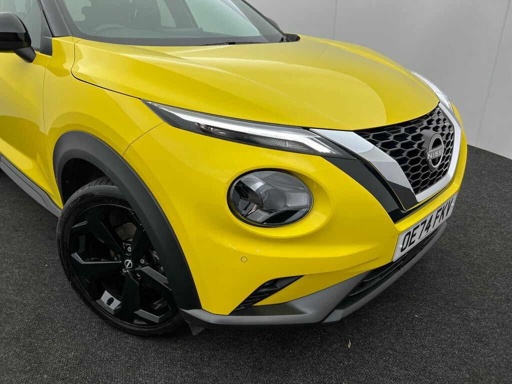Nissan Juke 1.0 Dig-t Tekna Dct OE74FKV Yellow #3