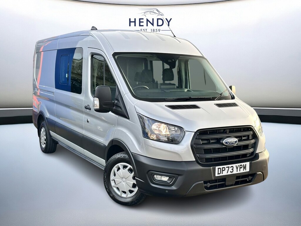 Ford Transit Custom 2.0 Ecoblue 130Ps H2 Trend Double Cab Van Silver