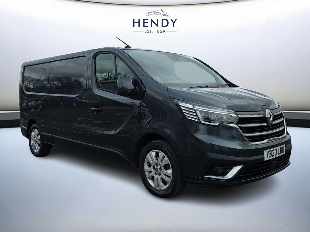 Renault Trafic Ll30 Blue Dci 130 Advance Van Grey