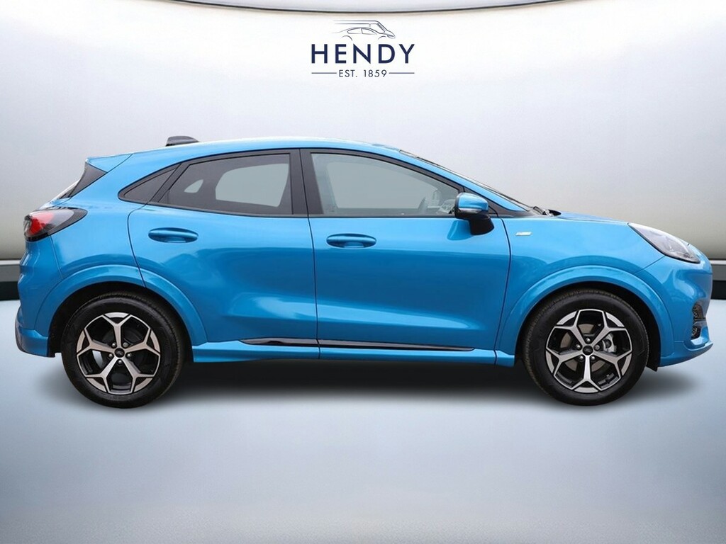 Ford Puma 1.0 Ecoboost Hybrid Mhev St-line Dct GV25BNX Blue #2
