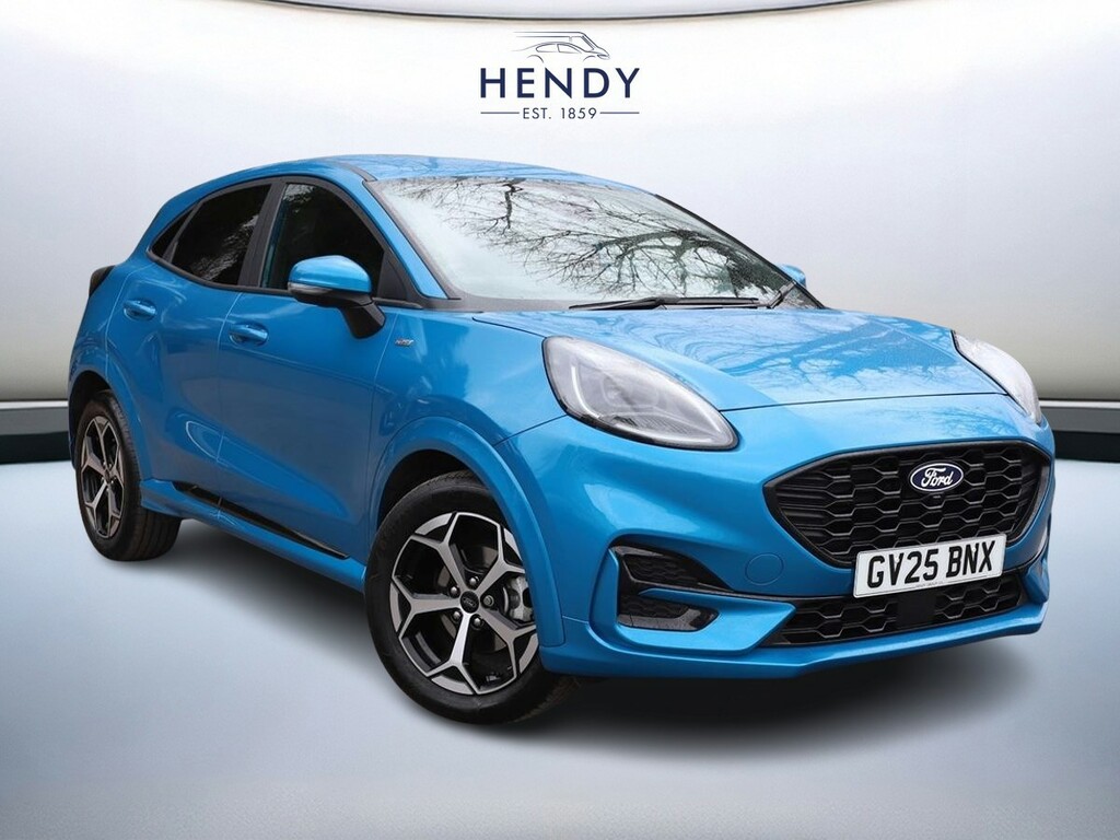 Ford Puma 1.0 Ecoboost Hybrid Mhev St-line Dct Blue
