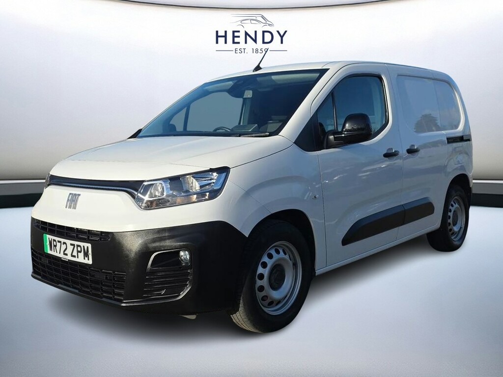 Fiat Doblo 100Kw 50Kwh 800Kg Van White #6