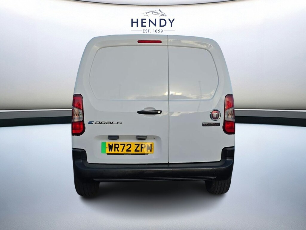 Fiat Doblo 100Kw 50Kwh 800Kg Van White #4