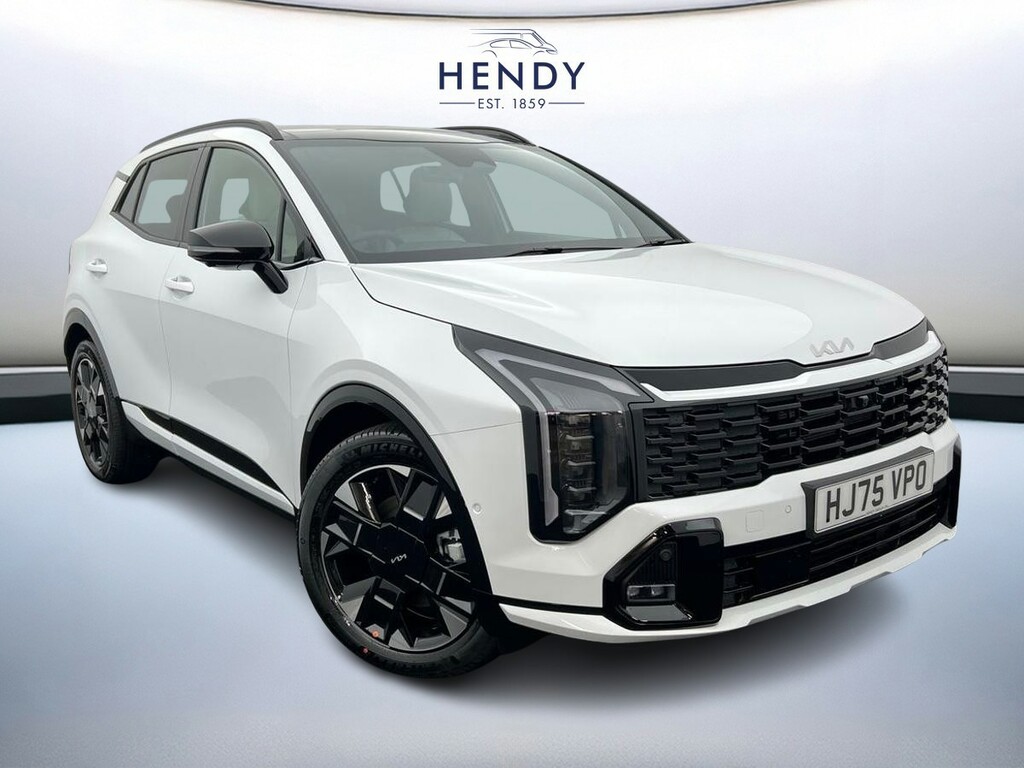 Kia Sportage 1.6T Gdi Hev Gt-line S White