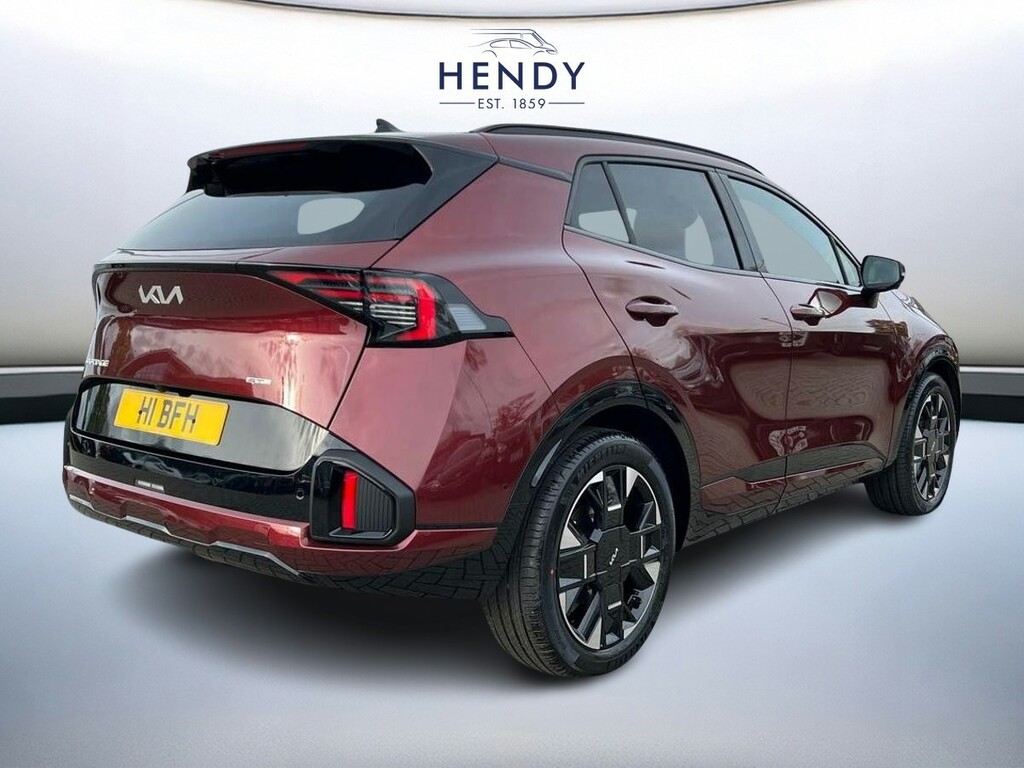 Kia Sportage 1.6T Gdi 241 Phev Gt-line S MT75NDU Red #3