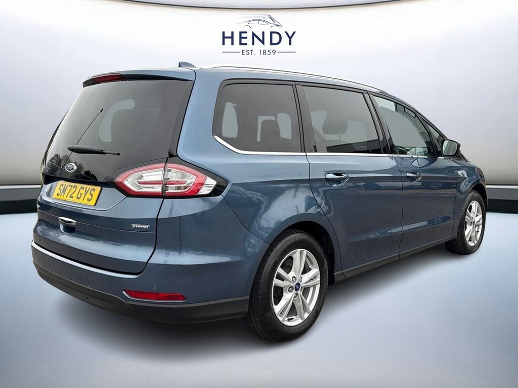 Ford Galaxy 2.5 Fhev 190 Titanium Cvt Blue #4