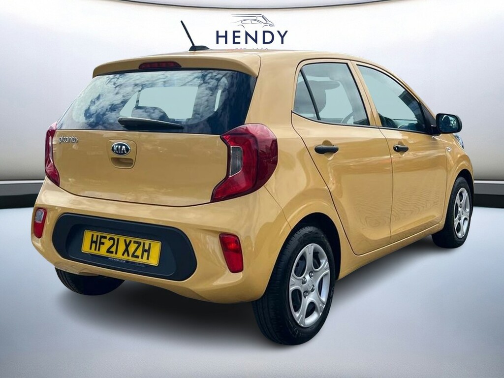 Kia Picanto 1.0 1 4 Seats HF21XZH Yellow #4