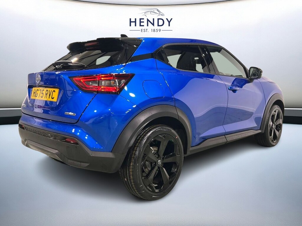 Nissan Juke 1.6 Hybrid Tekna HG75RVC Blue #4