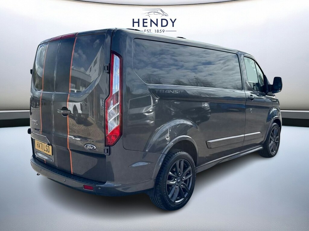 Ford Transit Custom 2.0 Ecoblue 185Ps Low Roof Sport Van HV71LSD Grey #3