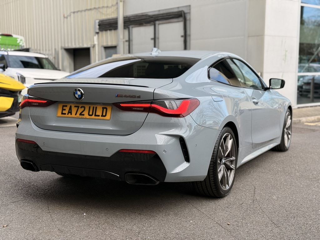 BMW 4 Series Gran Coupe M440d Xdrive Coupe Grey #4