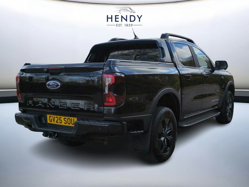 Ford Ranger Pick Up Dcab Stormtrak 2.3 Ecoboost Phev 281 GV25SOU Black #4