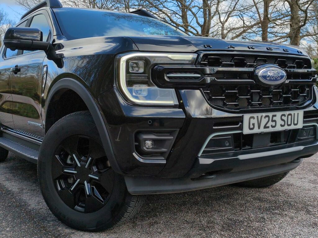 Ford Ranger Pick Up Dcab Stormtrak 2.3 Ecoboost Phev 281 GV25SOU Black #3