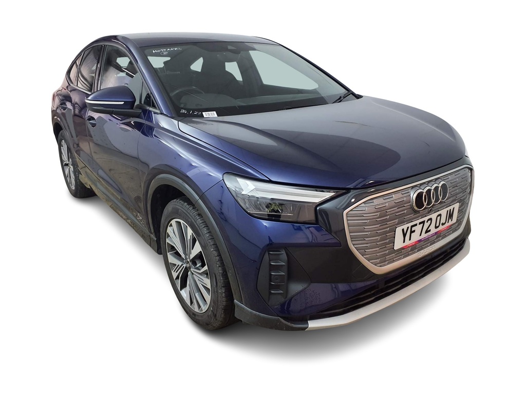 Audi Q4 E Tron 35 Sport Sportback 55Kwh Blue