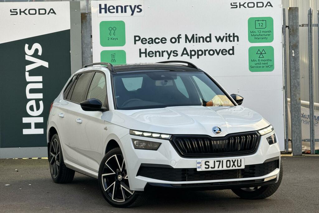 Skoda Kamiq Kamiq 1.5 Tsi 150Ps Monte Carlo Suv Le White
