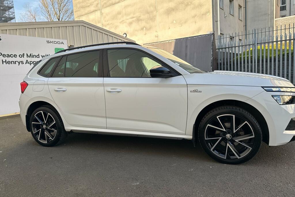 Skoda Kamiq Kamiq 1.5 Tsi 150Ps Monte Carlo Suv Le White #4