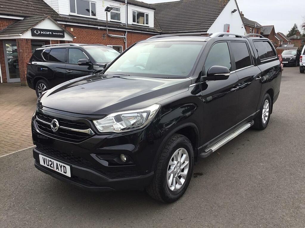 SsangYong Musso 2.2D Rhino Pickup Double Cab 4Wd L Black