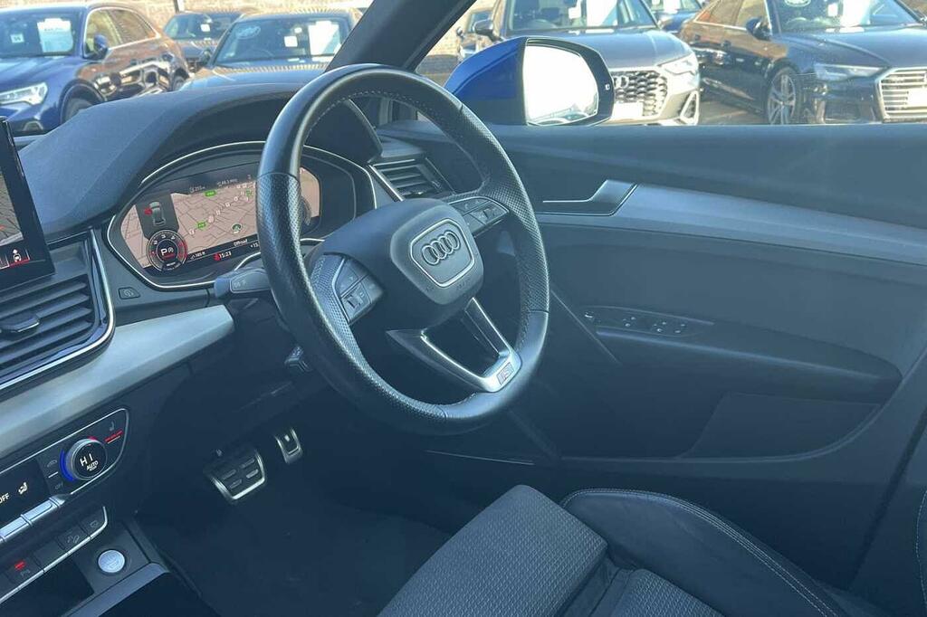 Audi Q5 S Line 40 Tdi Quattro 204 Ps S Tronic VK22DWA Blue #2