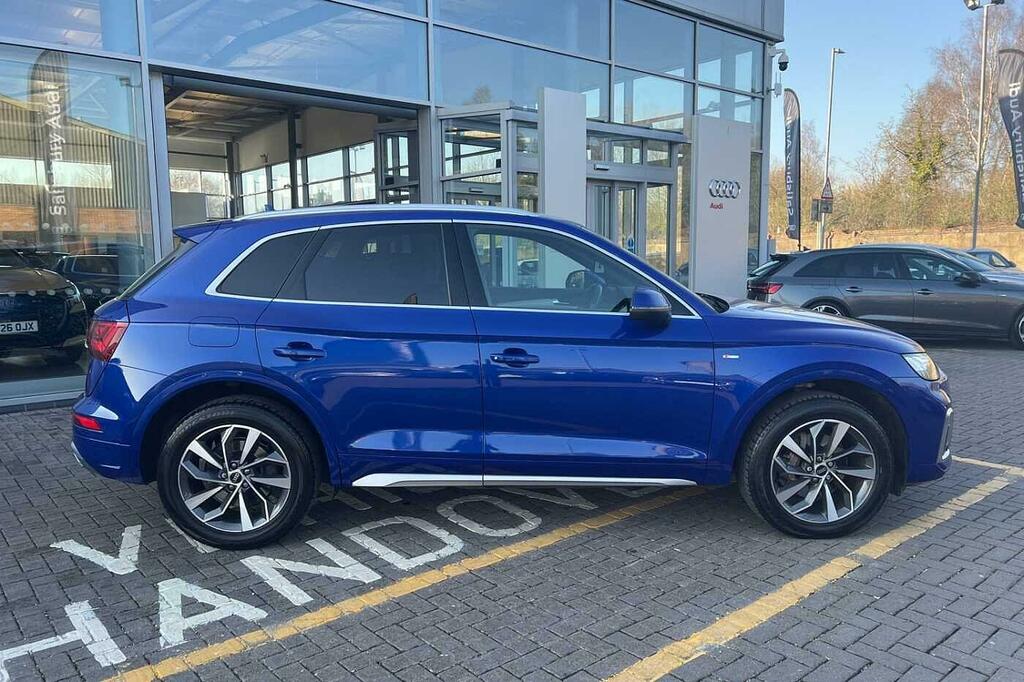 Audi Q5 S Line 40 Tdi Quattro 204 Ps S Tronic VK22DWA Blue #4
