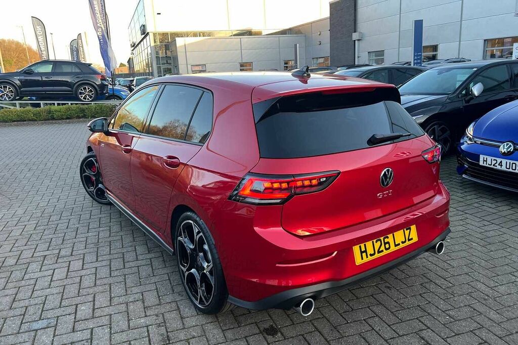 Volkswagen Golf 2.0 Tsi 265 Gti Dsg HJ26LJZ Red #3