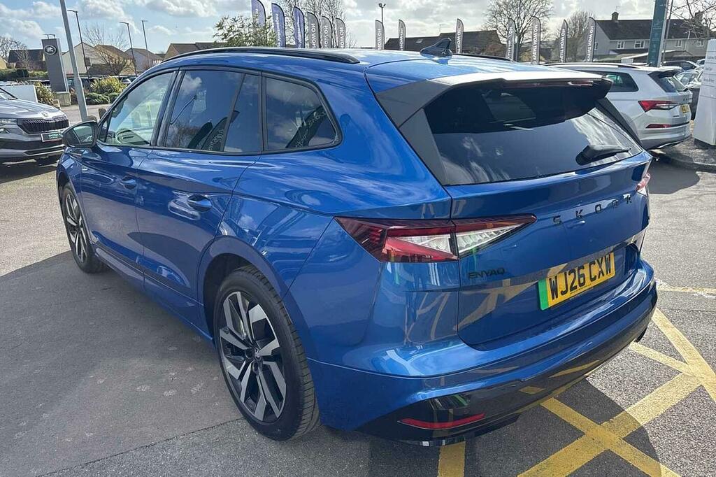 Skoda ENYAQ 210Kw 85 Sportline 82Kwh WJ26CXW Blue #3