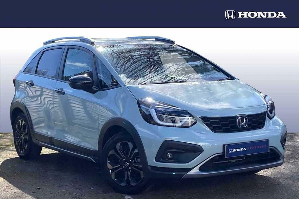 Honda Jazz 1.5 I-mmd Hybrid Crosstar Advance Ecvt Blue