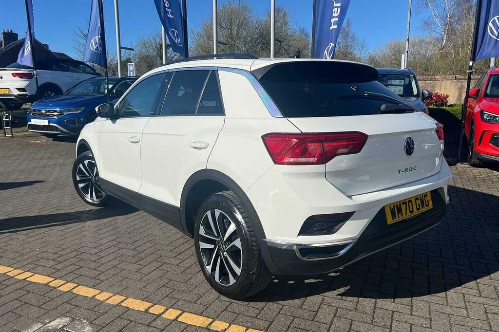 Volkswagen T-Roc 1.0 Tsi 110 United WM70GWG White #3