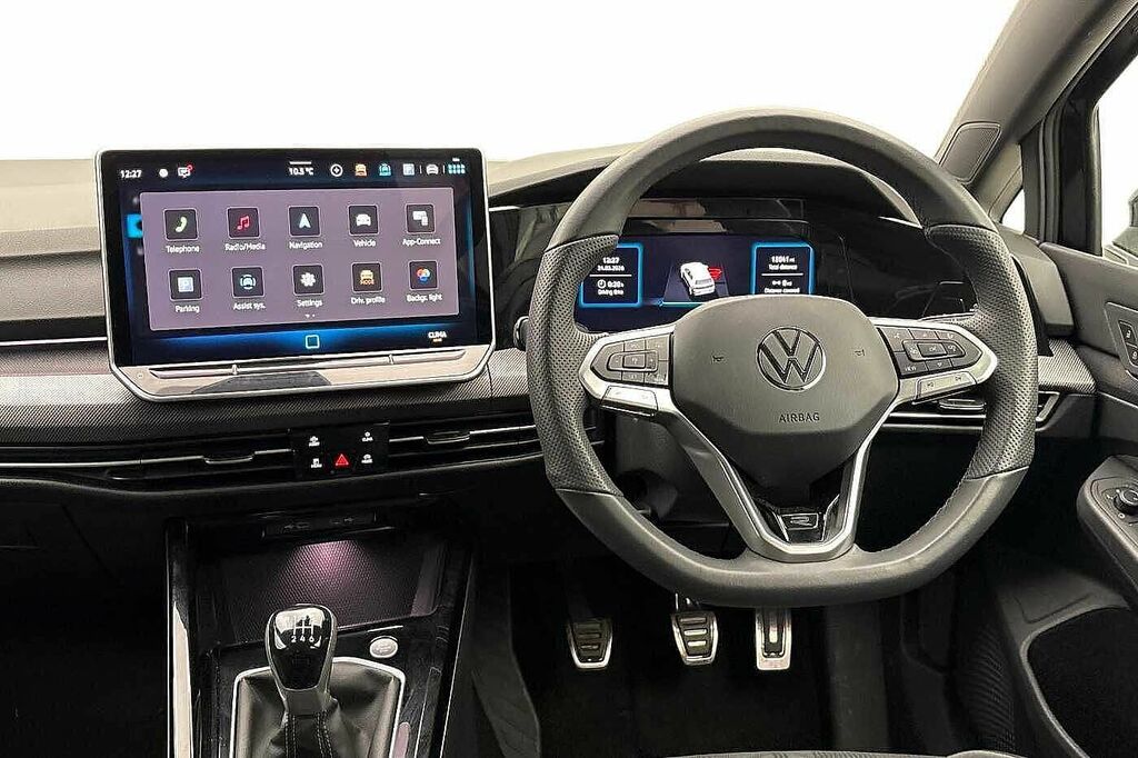 Volkswagen Golf 1.5 Tsi 150 R-line GF25UHA Black #2