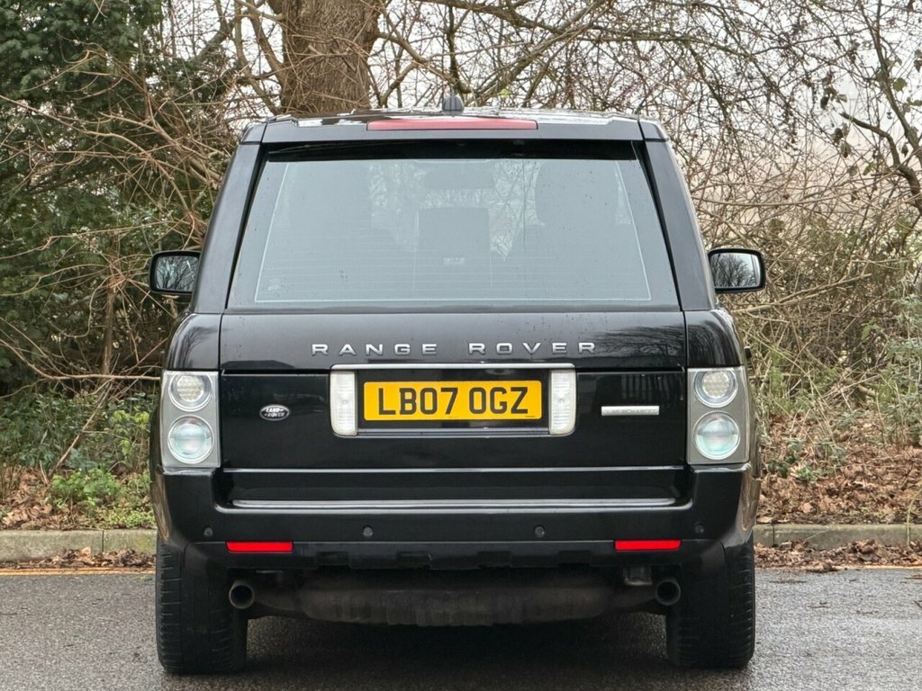 Land Rover Range Rover 4.2L Vogue Se Black #6