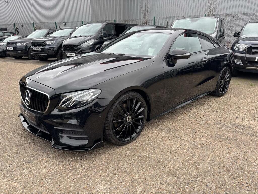 Mercedes-Benz E Class Coupe 2.0 E220d Amg Line Premium G-tronic Euro BF18KTO Black #4