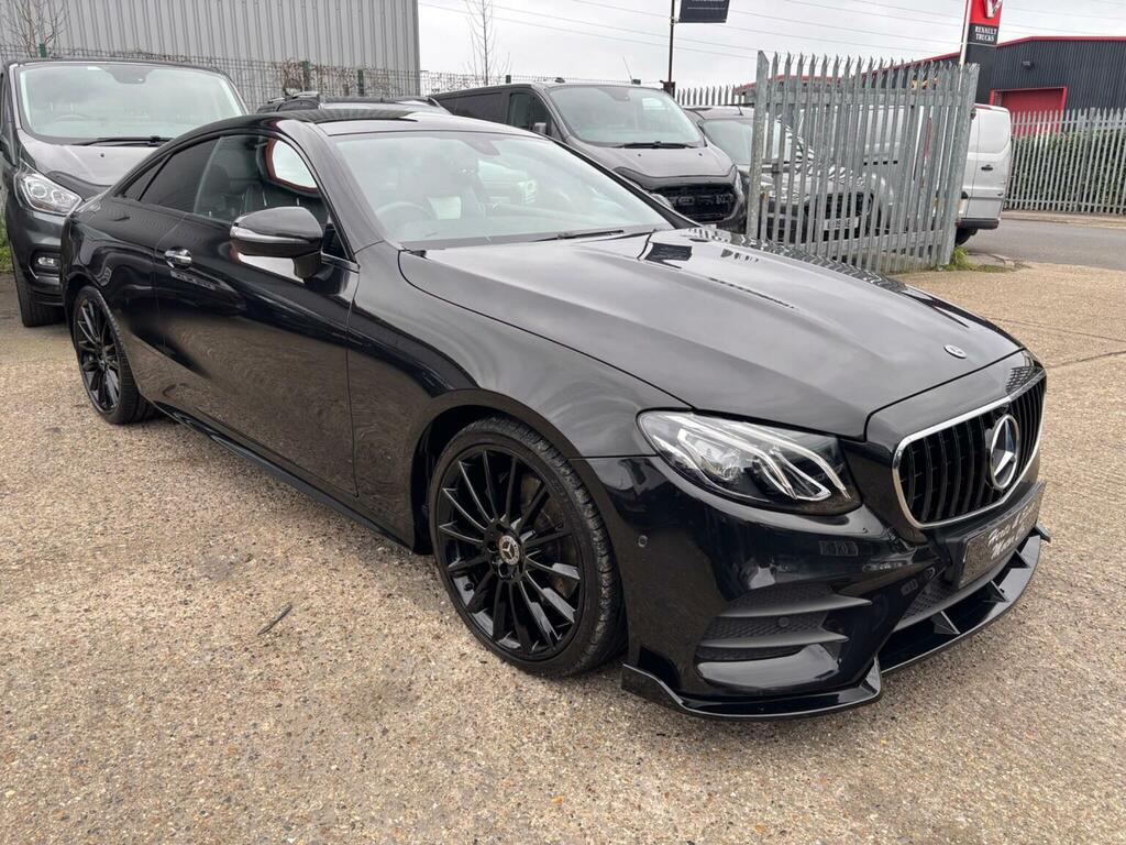 Mercedes-Benz E Class Coupe 2.0 E220d Amg Line Premium G-tronic Euro BF18KTO Black #2