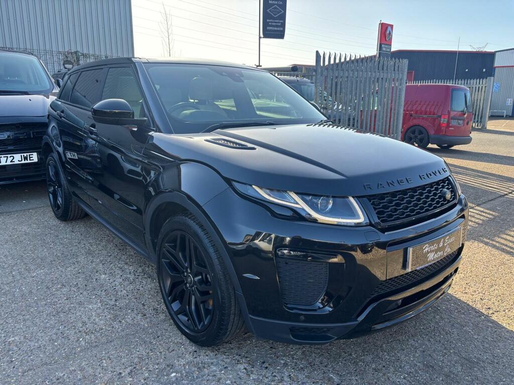 Land Rover Range Rover Evoque Suv 2.0 Sd4 Hse Dynamic 4Wd Euro 6 Ss EJ18GGU Black #5